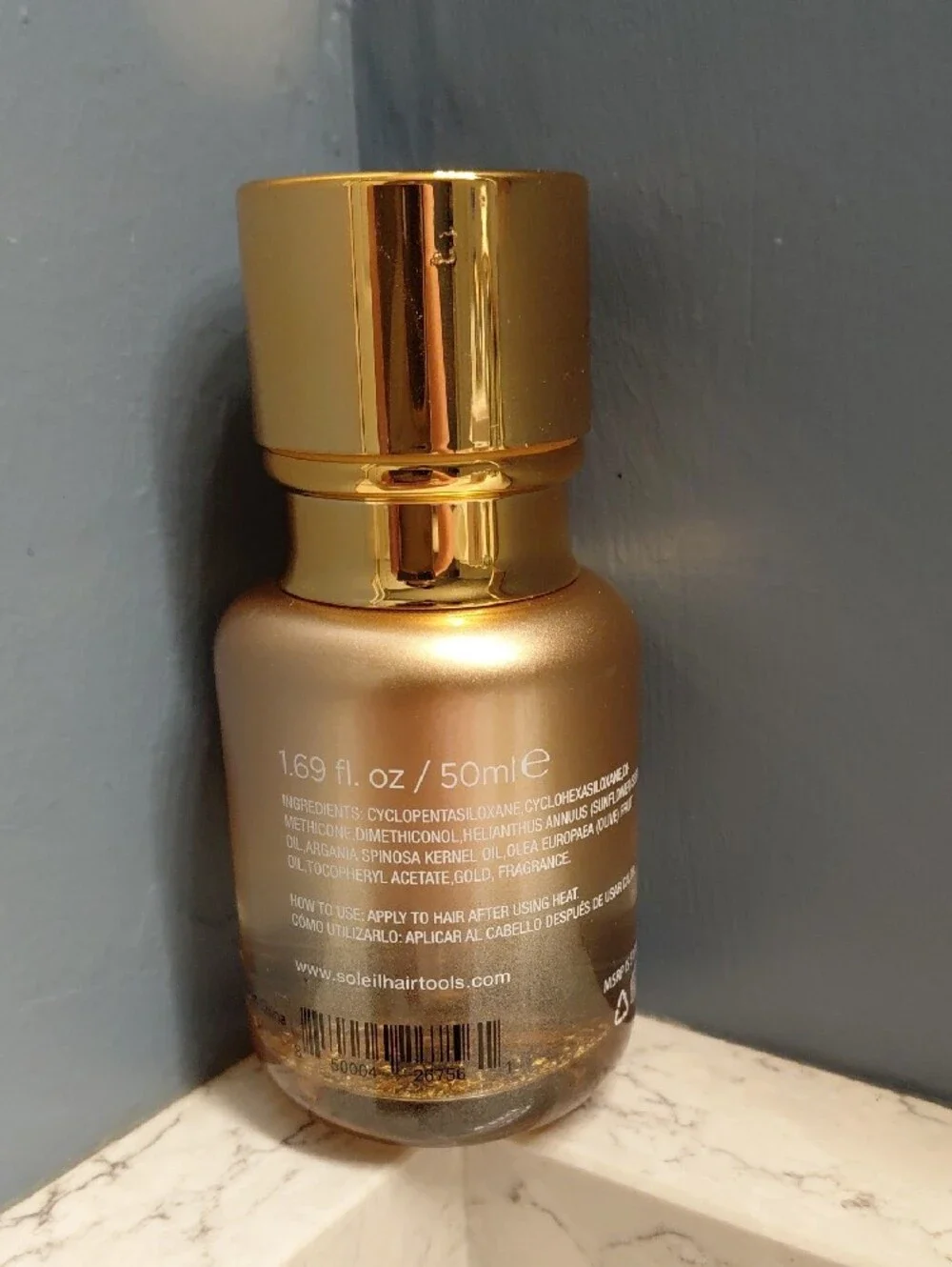 NEW SOLEIL Trio Miracle Oil + SOLEIL The Perfect Oil 24k Argan Healing Oil Combo
